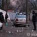 На місці влучання “шахеда” відкрили пункт звернення для постраждалих мешканців