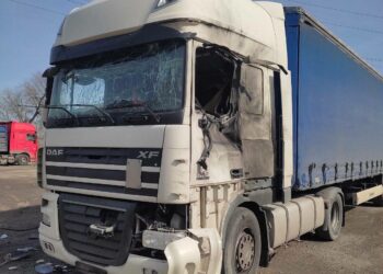 У Нікополі загинула людина: окупанти атакували дроном вантажівку з водієм