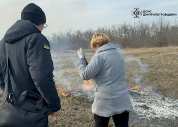 На Дніпропетровщині оштрафували ще 11 паліїв сухостою