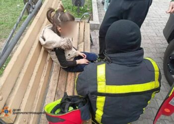 У Кривому Розі маленьку дівчинку визволяли з каруселі