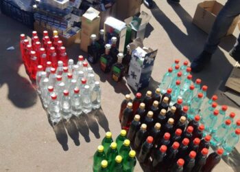 У Кривому Розі вилучили нелегального алкоголю та цигарок на 45 тисяч гривень