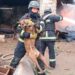 У Нікополі врятували з вогню собачку, який охороняв атаковане підприємство (ВІДЕО)