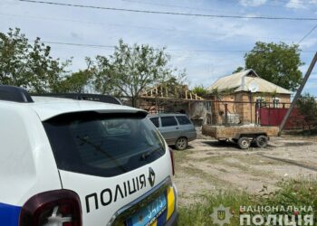 Поліція показала наслідки обстрілів Нікополя