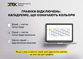 На Дніпропетровщині оновили графіки відключень: де дивитися