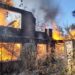 Внаслідок ворожих обстрілів в області сталося кілька пожеж та є багато руйнувань