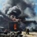 Загорівся будинок під Дніпром внаслідок атаки ворожих БпЛА