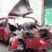 Окупанти вдарили дронами по автівкам у Нікополі