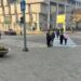 Перший у Дніпрі: у центрі міста з’явився діагональний пішохідний перехід (ВІДЕО)