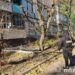 На місці ракетної атаки у Дніпрі розгорнули штаб допомоги постраждалим