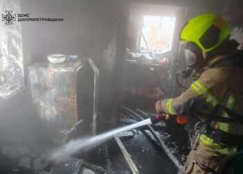 У Дніпрі на пожежі загинув чоловік