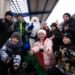 На вокзалі Дніпра дітлахів зустрічав Святий Миколай