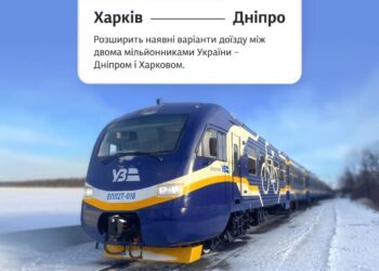 Укрзалізниця відкрила продаж квитків на поїзд Дніпро–Харків