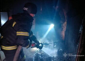 Під час пожежі на Нікопольщині загинула жінка та її дитина