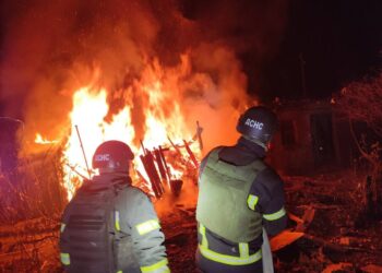 У новорічну ніч ворог декілька разів атакував Нікопольщину