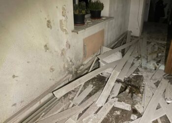 Пошкоджено пожежну частину внаслідок обстрілів Нікополя