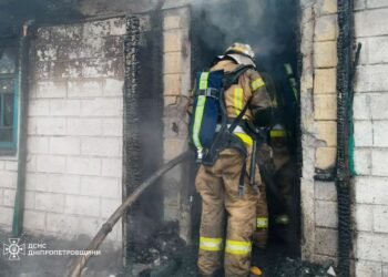 У Синельниківському районі жінка згоріла у власному будинку