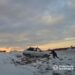 Хвилинка добра: поліцейський витяг автівку зі снігової пастки на трасі області