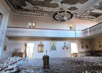 Пошкоджено храм поблизу місця ракетного удару у Кривому Розі: фото