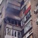 У Нікополі палала багатоповерхівка внаслідок ворожих обстрілів