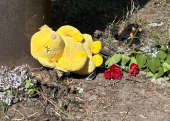 У Павлограді попрощалися з татом і донькою, яких вбив ворожий дрон