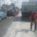 У Дніпрі патрульні розшукали водія, який забруднив бетоном дороги у центрі міста