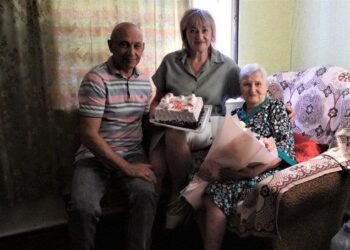 Чудовий ювілей: мешканка Нікополя Віра Гарага відзначила 100-річяяФ