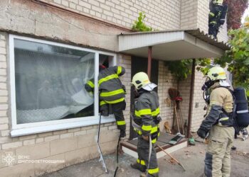 Постраждав чоловік на пожежі   у Павлоградському районі