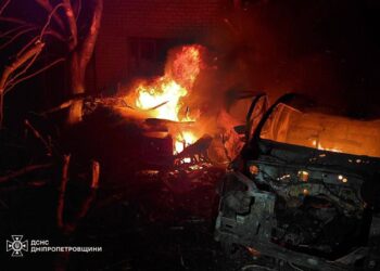 Наслідки атак “шахедів” на Дніпропетровщині від ДСНС (ФОТО)