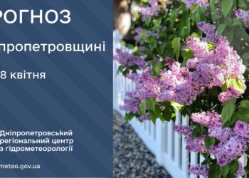 Прогноз погоди у Дніпрі та області на завтра