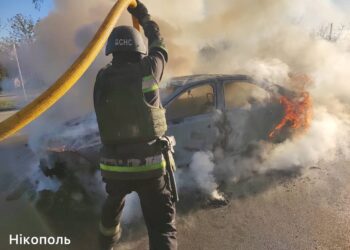 Нікополь після атаки: фото наслідків руйнувань