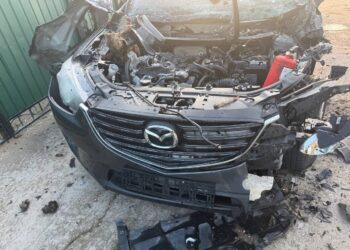 У Марганці FPV-дрон пошкодив авто редакторки запорізького видання