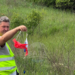 Після нічної атаки на Дніпропетровщині дорожники знайшли триколорне ганчір’я серед уламків дронів