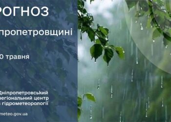 Прогноз погоди у Дніпрі та області на 20 травня