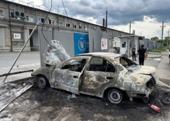 Російська ракета знищила склад продовольства ООН у Дніпрі
