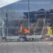 На трасі Павлоград — Покровськ знову атакували АЗС: виникла пожежа