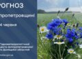 Прогноз погоди по Дніпропетровській області на 24 червня