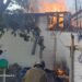 У Нікополі росіяни вдарили по рятувальниках під час ліквідації наслідків обстрілу