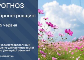 Прогноз погоди у Дніпрі та області