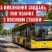 Сьогодні у Кривому Розі зняли з маршрутів автобуси. Для виконання термінових завдань, пов’язаних із воєнним станом.