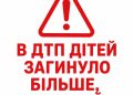 Моторошне порівняння: за чотири роки повномасштабної війни на дорогах України загинуло більше дітей, ніж було офіційно підтверджено загиблими внаслідок російської агресії